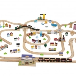 Set circuit trenuleț din lemn Royal Express Le Toy Van