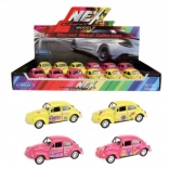 Model metalic WELLY VOLKSWAGEN Beetle 1:32 cu mecanism pull-back