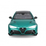 Model auto Bburago Alfa Romeo Giulia GTA 1:18 în verde metalizat