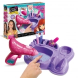 clementoni crazy chic unghii sclipitoare – set creativ pentru decorarea unghiilor pentru copii