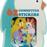 Djeco primele mele autocolante – animale polare