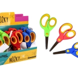 Foarfecă școlară pentru copii 13 cm cu mâner din cauciuc