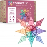 Connetix Pastel Geometry Pack set magnetic de construcție 40 piese