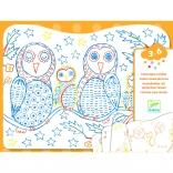 Colorat Magic Bufniță și Prieteni