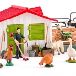 Faunica fermă cu animale – set de joacă