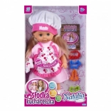 Păpușa Natalia Bucătăria Dulce 42 cm