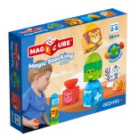 geomag magicube safari – set de construcție magnetic pentru copii de la 2 ani