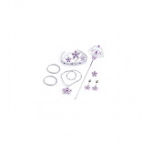 Set roz de accesorii de prințesă pentru copii