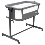 Pătuț atașabil Rose Baby Mix gri