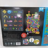 Pistă cu bile luminoase pentru întuneric, 150 piese