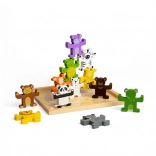 Joc de echilibru motric Animale Sălbatice de la Bigjigs Toys
