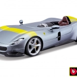 Ferrari Monza SP1 argintiu/albastru model metalic 1:24