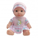 păpușă bebeluș roz 22 cm