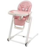 Scaun de masă pentru copii New Baby Muka dusty pink