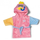 BABY born halat pentru păpuși 43 cm cu glugă și rățușcă