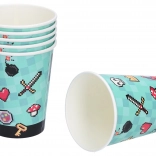 Pahare de petrecere din hârtie HRA 250 ml – set 6 buc