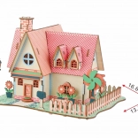 puzzle 3D din lemn Moșia Floarea Soarelui