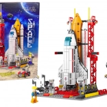 Statie Spațială Set de Construcție cu Racheta