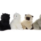 Pisică de pluș 28 cm