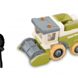 Jucărie combină cu roți libere