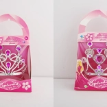 Bijuterii pentru prințesă set roz