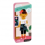 Îmbrăcăminte magnetică - Atelier