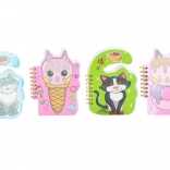 Notes cu legătură în spirală neliniat 9,5x13 cm 50 de pagini