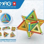 GEOMAG Supercolor set de construcție magnetic, 114 piese
