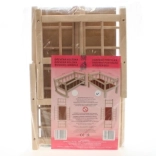 Pătuț din lemn pentru păpuși