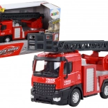 Camion de Pompieri Roșu cu Scară Extensibilă