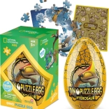 Puzzle dublu față în ou National Geographic: Pterosaur 63 piese