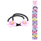 Elastice de păr cu floricele, 2 buc