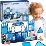 Woopie set de construcție magnetic 3D – secție de poliție, 42 piese