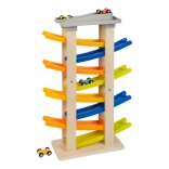 Pistă de curse cu parcare XL