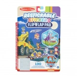 Paw Patrol bloc flip-flap cu autocolante repoziționabile – Misiunea Ultimă