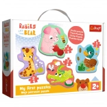 Puzzle Baby Classic – animăluțe pentru bebeluși TREFL