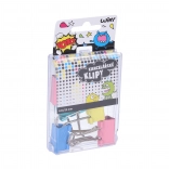 Clemă birou 25 mm, set 6 buc