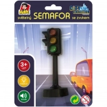 Semafor pentru copii cu lumină și sunet