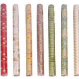 Hârtie de ambalat avana natur 0,7 × 2 m – mix de motive