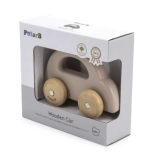 Mașinuță de lemn împinsă PolarB VIGA