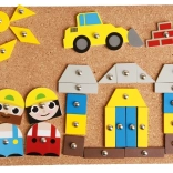 Joc de ciocănit Șantier pentru copii