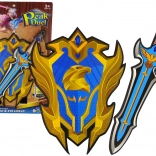 Set pentru copii – războinicul albastru: sabie din spumă și scut din EVA