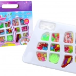 Set creativ de mărgele colorate pentru realizarea bijuteriilor