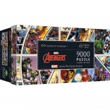 Puzzle 9000 piese Marvel Across the Comic Universe