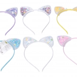 Accesoriu pentru păr, bentiță cu ornamente Urechi