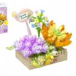 Set de construcție KOCO aranjament floral cu suculente, 295 piese