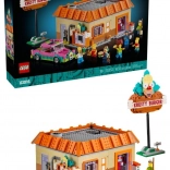 icons 10352 the simpsons: krusty burger set de construcție pentru adulți