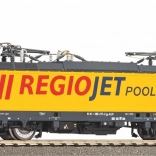 Locomotivă electrică Regiojet VI cu decodor