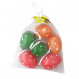 Ou decorativ din plastic colorat 4x6 cm