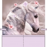 șorț poncho pentru copii cal romantic